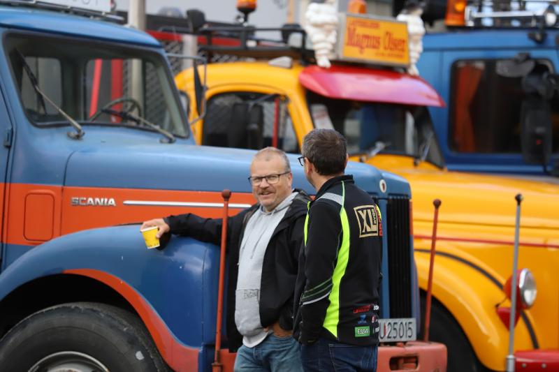 Dagens lastebiler koster mye mer en disse i sin tid gjorde. Kostnadsindeksen er nå så høy at lastebileierne må skru opp prisene på sine tjenester. Foto: André Kjernsli