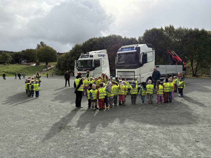 Besøket på Steindal Skole