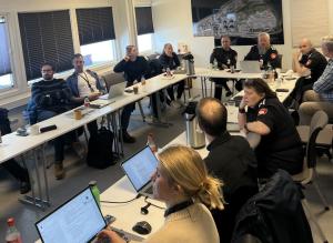 Stor deltakelse på møtet 