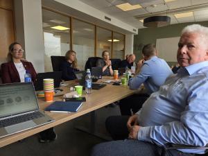 Fylkeleder i NLF Troms deltok sammmen men regionsjefen 