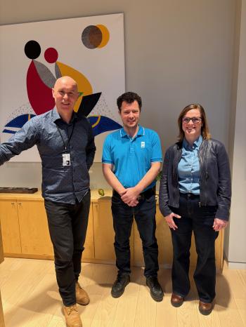 Fra venstre Kenny Rettore, Tore Sigmundsen og Farrah Løvdal