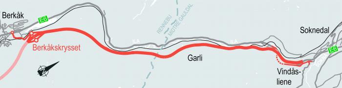 Konkurransen om å bygge E6 fra Berkåk til Vindåsliene i Trøndelag er nå lyst ut.